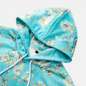 Venta al por mayor de sudaderas con cremallera sublimada en 3D con estilo para los hombres de tela de poliéster tamaños hasta 6XL para el invierno diseño de teñido liso - Product Image 4