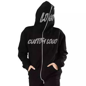 เสื้อฮู้ดผ้าฝ้าย100% มีฮู้ดของผู้ชายเสื้อมีฮู้ดซักกรดสไตล์วินเทจเสื้อมีฮู้ดโอเวอร์ไซส์ผ้าคอตตอนปรับแต่งได้ - Product Image 4