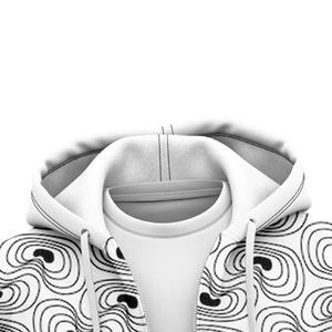 Sweat-shirt doux et durable en coton premium avec capuche ajustable et impression personnalisée, parfait pour un usage décontracté, faible MOQ - Product Image 3
