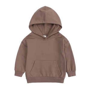 Custom French Terry Cotton <b>Hoodie</b> Set Kid Boy's Girl's <b>Toddler</b> Jogger Tracksuits Sweatshirt Set - Product Image 2