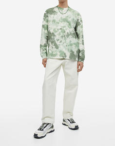 T-shirt à manches courtes en coton 100% tricoté, coupe classique, poids lourd, lavage à l'acide, écologique, dernier design, prix de gros, sur mesure - Product Image 1