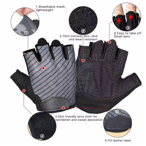 Guantes de Entrenamiento de Gimnasio de Nivel Premium, Adecuados para Entrenamientos de Fitness, Entrenamiento de Fuerza y Ejercicio - Product Image 2