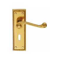 Nouvelle Arrivée - Serrure à Levier en Laiton Moderne et Élégante, Durable, pour Porte de Chambre, Fenêtre, Cuisine, Salon