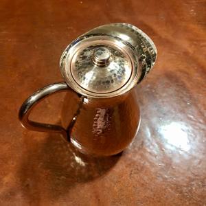 Jarra de cobre puro con tapa, personalizada y moderna, 2 litros, 100% cobre puro, venta al por mayor - Product Image 2