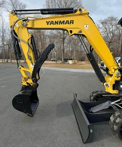 LIVRAISON GRATUITE  MINI-EXCAVATRICE YANMAR ViO45-6A 39 CV CLIMATISATION/CHAUFFAGE INCLUSES, BAGUES DE 12, 24, 32 POUCES, APPROUVÉE EPA CE, POURCHER ÉLECTRIFIÉ, 2 VITESSES, PLC - Product Image 5