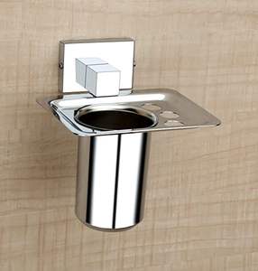 Portacepillos de Dientes Compacto de Metal para Viajes, Ideal para Baños, Proporciona Almacenamiento Ligero y Resistente - Product Image 5