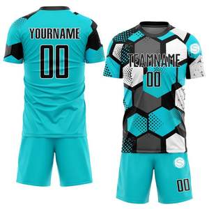 Vêtements de sport de qualité supérieure 100% polyester uniforme de football Pakistan - Product Image 4