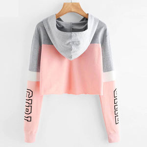 Top corto promocional cálido para mujer, sólido Color clásico, liso, suave, transpirable, a precios muy razonables, sudaderas con capucha informales, 2025 - Product Image 3