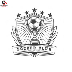 Création de badges et emblèmes personnalisés pour équipes de football, pour maillots, vêtements de sport, uniformes et accessoires vestimentaires - Product Image 1