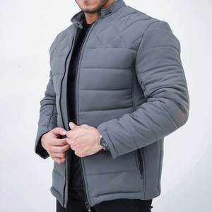 Veste matelassée pour hommes Manteau à bulles pour hommes, chaude et confortable Vestes matelassées Service de qualité supérieure, décontractée, logo personnalisé, hiver - Product Image 5
