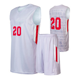 Uniformes de Baloncesto Sublimados Unisex, Nuevos, Cosidos, con Diseño Impreso, Pantalones Cortos, 100% Poliéster Transpirable, Venta al Por Mayor - Product Image 2