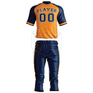 Uniforme de Béisbol de Material Sólido en Diferentes Colores para Ropa Deportiva / Uniformes de Béisbol Personalizados a la Moda para Hombres y Mujeres - Product Image 3