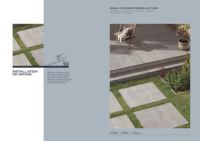 Résistant aux UV et à la lumière du soleil 600x1200mm (24x48 pouces) Revêtement de sol de luxe pour terrasse et patio 16mm d'épaisseur Pour terrasses, balcons, jardins