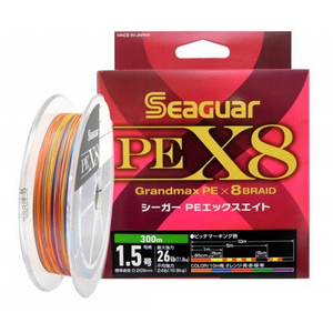 Kureha Sepe X8 Grandmax 200เมตรสายการประมงฟลูออโรคาร์บอน (จำนวนมือจับ: 0.6/0.8/1/1.2/1.5/2/3/4/5/6) - Product Image 1