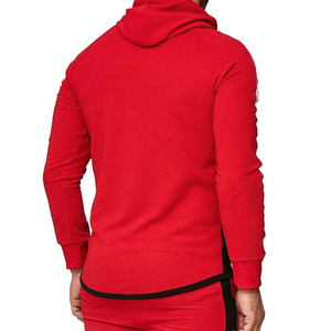 Chándal de correr con cremallera ligero y cómodo para hombre, personalizado al por mayor, 100% algodón, ecológico, recién llegado para invierno - Product Image 6