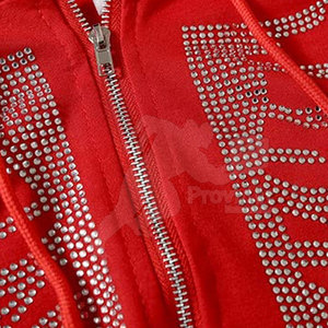 Hecho con el Mejor Material, 100% Algodón, con Pedrería, Sudadera con Capucha para Invierno, Ligera, de Forro Polar para Hombre, Transpirable, de Alta Calidad, Personalizable - Product Image 6