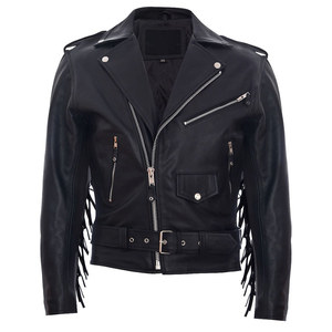 2025 Unisex venta al por mayor diseño de moda buena calidad Racer moto motocicleta Casual Pu chaquetas de cuero - Product Image 1