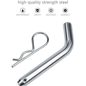 Kit de goupilles en L en acier inoxydable avec supports de remorque pour un attelage sécurisé - Product Image 4