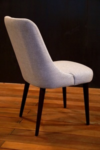 Soft Touch Slipcovered Stable Modern Wood CITRA <b>Dining</b> <b>Chair</b> for Villa - Product Image 3