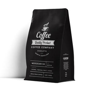 Sacs à café en PE de qualité supérieure, durables, imprimés sur mesure, à fermeture éclair, pour l'emballage alimentaire, qualité alimentaire, faible MOQ - Product Image 1