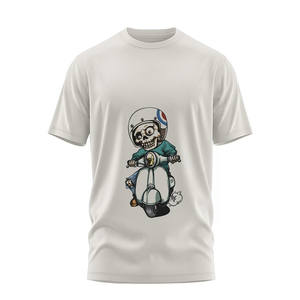 Camiseta de Hombre OEM ODM al por Mayor, Camiseta de Manga Corta de Algodón con Estampado Gráfico y Logotipo Personalizado para Uso en Promoción de Marcas de Moda Urbana - Product Image 2