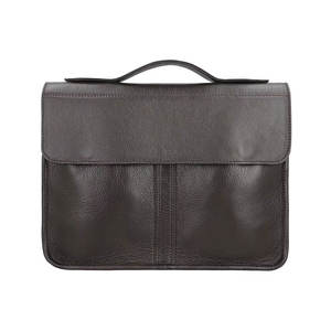 Porte-documents en cuir uni, sac à main pour ordinateur portable de travail de bureau, sac à main pour cadre - Product Image 1
