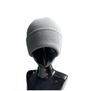 Chapeau beanie en tricot tendance, chaud, doux, confortable, doublé en polaire, bonnet extensible, élégant, pour l'extérieur, par temps froid, pour l'hiver - Product Image 6