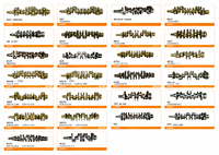 Pièces de moteur : Bloc-cylindres, culasse, vilebrequin, arbre à cames, kit de chemises de cylindre, piston, bielle, conformes à la norme ISO TS16949 pour excavatrice