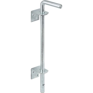 รั้วเหล็กเคลือบสังกะสีสีน้ำเงิน FOREMAN พร้อมประตูเลื่อนและโครงตาข่าย - Product Image 1