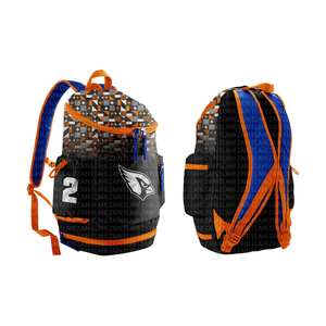 2026 Unisex OEM ODM Sports Sublimated Backpack Light Weight Polyester Lined Book <b>Bag</b> Strap School Travel Business Sports Custom - Product Image 5