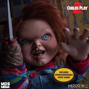 Poupée Chucky de Child's Play 2, figurine en plastique parlante de 15 pouces, taille Mega, pour garçons - Product Image 5