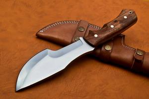 มีดติดตามเหล็ก D2ดีไซน์ทันสมัยกลางแจ้งใช้ในห้องครัวกลางแจ้งเอาชีวิตรอดในการตั้งแคมป์มีดด้ามไม้ - Product Image 6