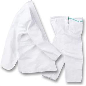 เครื่องแบบคาราเต้ยืดหยุ่นมีเชือกผูกสำหรับผู้ใหญ่7ออนซ์น้ำหนักเบาเครื่องแบบชุดกีฬาฟรีเข็มขัดออกแบบได้สำหรับนักเรียนเทควันโด - Product Image 6