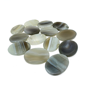 Feng Shui & Fairy Style cristal poli pouce bagué agate pierre précieuse de guérison semi-précieuse pour la pierre de cristal d'inquiétude de paume - Product Image 5