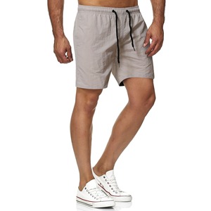 Logo personnalisé séchage rapide évacuation de l'humidité entraînement couleur unie vierge décontracté golf polyester hommes Shorts - Product Image 3