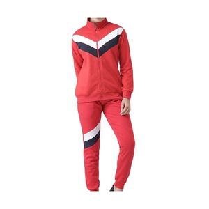Chándales unisex personalizados de alta calidad con tiras laterales, Conjunto personalizado de Entrenamiento para mujeres, venta al por mayor, chándal personalizado con cremallera para mujeres - Product Image 2
