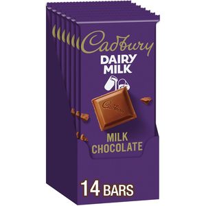Barras de Chocolate con Leche CADBURY DAIRY MILK, 3.5 oz (Paquete de 14) - Product Image 6
