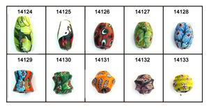 Superventas cuentas de cristal de Murano hechas a mano de alta calidad para la fabricación de joyas excelente para creaciones de pulseras populares - Product Image 2