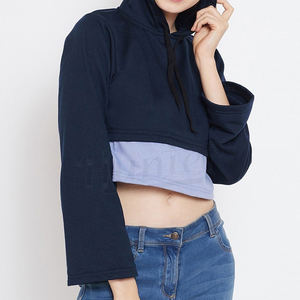 Custom Logo Lightweight Gsm Cropped <b>Hoodies</b> Men Heavy Distressed Wholesale <b>Hoodies</b> For Unisex - Product Image 2