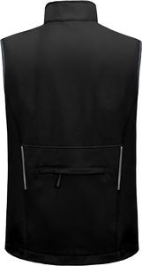 <b>Men's</b> Lightweight Softshell <b>Vest</b> Windproof Sleeveless Jacket for Hiking Travel Golf Softshell Gilets - Product Image 4