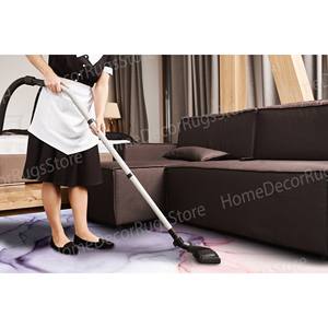 Alfombra con Estampado de Mármol Rosa: Alfombra de Terciopelo de Lujo, Moderna, Personalizada, Suave para Decoración de Interiores - Product Image 4