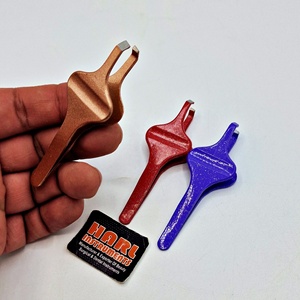 Sharp <b>Edge</b> Eyebrow Tweezers with Custom Branding Rust Resistant and High Precision Tip Makeup <b>Tool</b> Eyelash Hair Removal Tweezers - Product Image 1