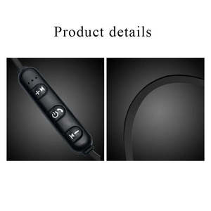 หูฟังไร้สาย XT11 แบบใส่ในหู BT V4.2 คุณภาพดีที่สุด หูฟังแม่เหล็กสำหรับสมาร์ทโฟน ไฟ LED แสดงสถานะแบตเตอรี่ หูฟังโลหะแบบคล้องคอ สำหรับเล่นกีฬา - Product Image 6