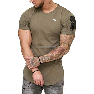 Camisetas de Hombre de Alta Calidad, Corte Ajustado, Poliéster y Algodón, Camiseta Blanca, Camisetas de Compresión para Hombre - Product Image 3