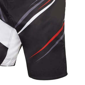 Shorts de boxe de haute qualité, confortables, à séchage rapide, respirants, légers, 100% polyester, taille élastique, motif uni, personnalisable - Product Image 5