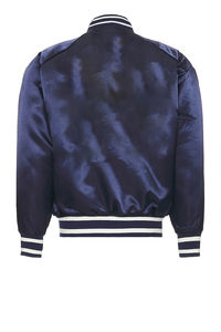 Chaqueta Bomber Varsity de Satén con Camuflaje Recubierto para Hombre, de Alta Calidad, Personalizable, Impermeable y Resistente al Viento, para Primavera - Product Image 4