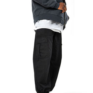 Pantalon Cargo sur mesure léger à taille haute pour hommes pour adultes Pantalon Cargo décontracté multi-poches - Product Image 3