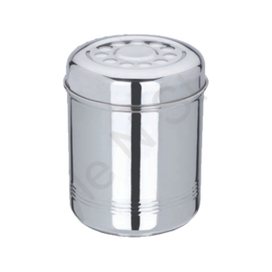 Recipiente con anillo y tapa, caja de almacenamiento de diseño para el hogar, cocina, usos, Fabricación en la India, precios al por mayor, acero inoxidable - Product Image 3