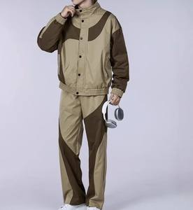 Chándal Deportivo Informal con Capucha para Hombre, Diseño Personalizado, Ligero, de Nailon, Impermeable, Transpirable, de 2 Piezas, Cortavientos - Product Image 2