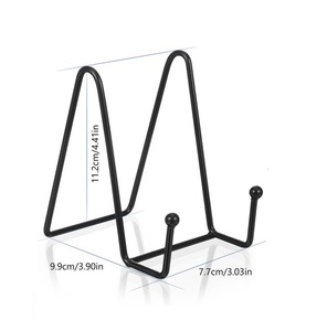 Soporte de caballete de mesa de India hecho a mano con acabado dorado de lujo Venta caliente y venta directa de fábrica india de alta calidad - Product Image 3